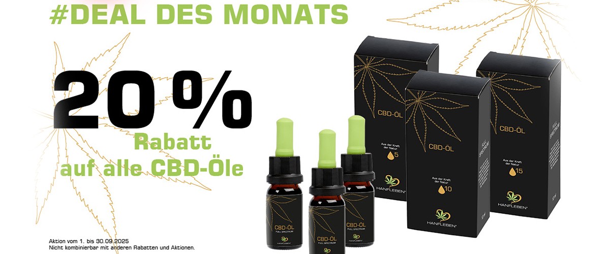 Deal des Monats: September (Hanfleben)