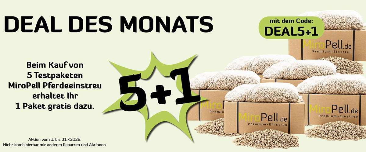 Deal des Monats: Juli 2026 (MiroPell)
